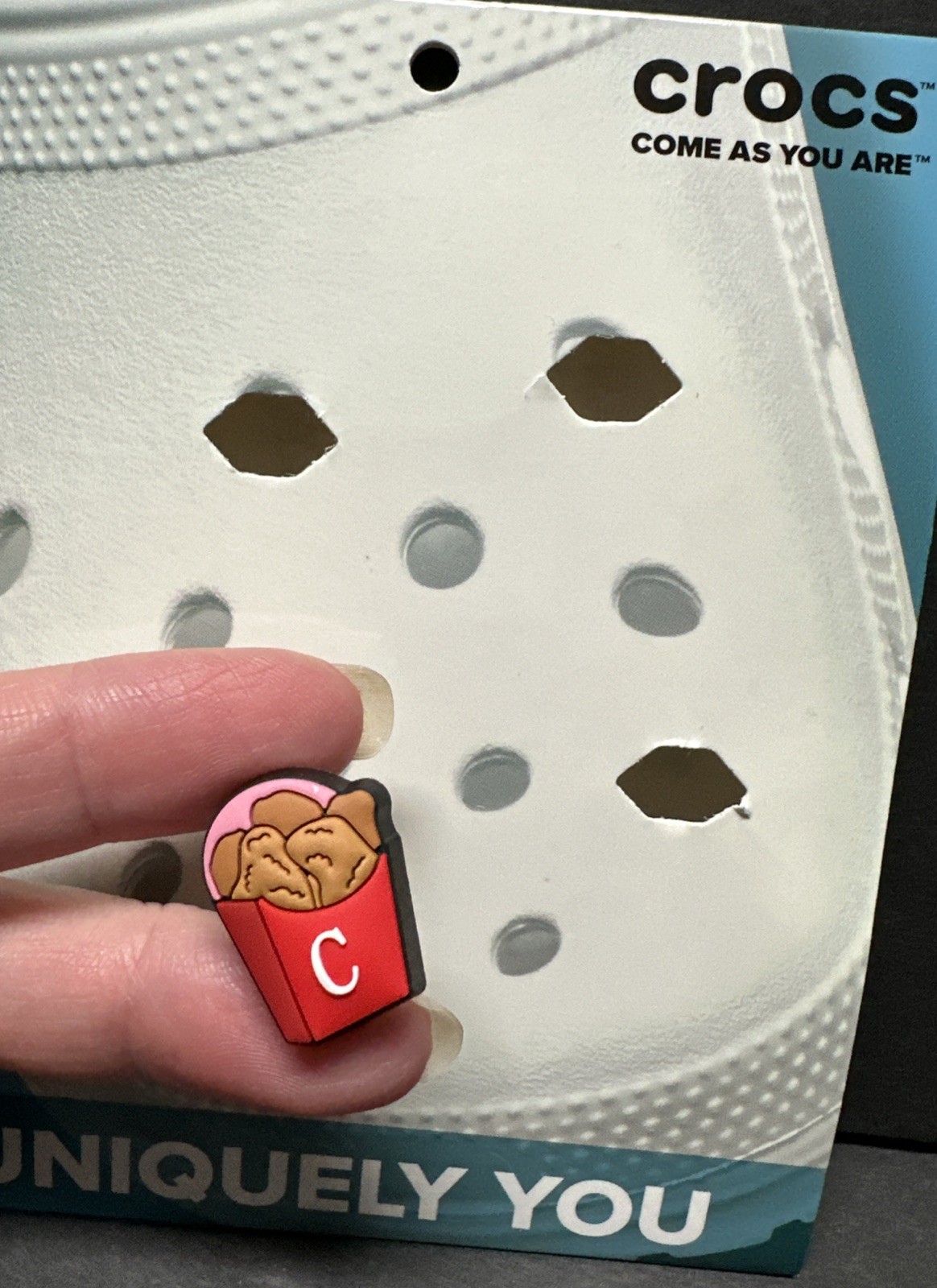 Crocs Jibbitz Collection Shoes Charms - Chicken Nuggets -  NEW w/o Tag Rare 100percent image 6