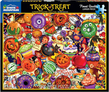1000 Piece Jigsaw Puzzle Halloween Fall, Trick or Treat