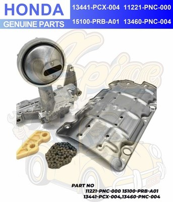 Honda Neu Original ACURA K20A Ölpumpen-Kit 4-teilig versiegelt PASST FÜR K24 ...