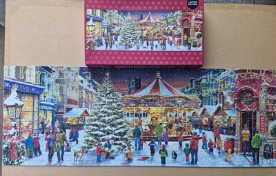 1000 Teile Puzzle namens THE CHRISTMAS CAROUSEL von W.H.SMITH 