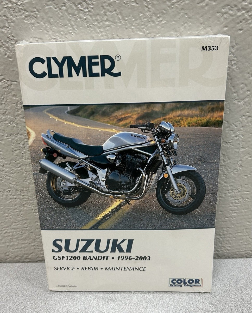 1996-2003 Suzuki GSF1200 Bandit Service Repair Manual NEW Clymer