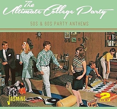 THE ULTIMATE COLLEGE PARTY - 50S & 60S PARTY ANTHEMS - V/A - 2 CD - IMPORT