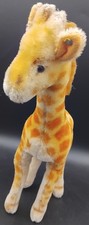 Steiff Giraffe alt Mohair mit Knopf kultig ca. 35 cm groß Stofftier