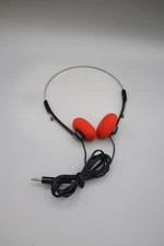 RARE NIPPON- Denon Rare Vintage Headphones RED- WOrking- Dut's Deals