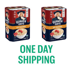 2 PACK - Quaker Oats Old Fashioned Oatmeal, 10 lbs Total 20 lbs 