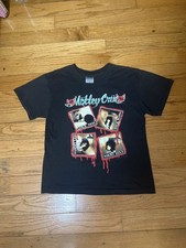 MOTLEY CRUE 1989 Kick Start My Heart Vintage Licensed Concert Tour Tee Shirt M