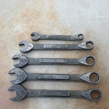 Vintage 6 Pc Craftsman Metric Black Oxide Wrenchs Lot Usa Made Vintage 6 Pc Craftsman Metric Black Oxide Wrenchs Lot Usa Made