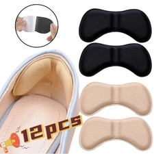 Heel Cushion Pads Anti Slip Shoe Inserts Soft Foam Grip Liner for Comfort