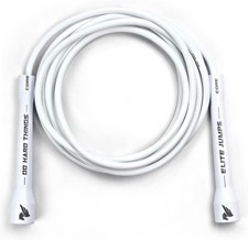 Elite Jumps Adjustable Jump Rope   6mm PVC Training Rope for Fitness  Cardio 