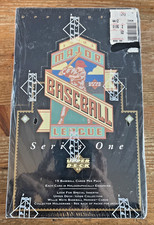 1993 Upper Deck Baseball Series 1 Factory Sealed Hobby Box 36 Unopened Packs