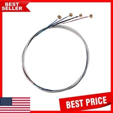 Quality-Controlled 4/4 Violin String Set - Uncoated Alloy Steel for Sweet Tunes