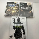 Three Call Of Duty Games For Nintendo Wii