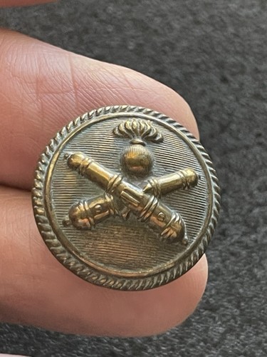 1876-1918 Italian Kingdom Royal Army Artillery Button TM2417