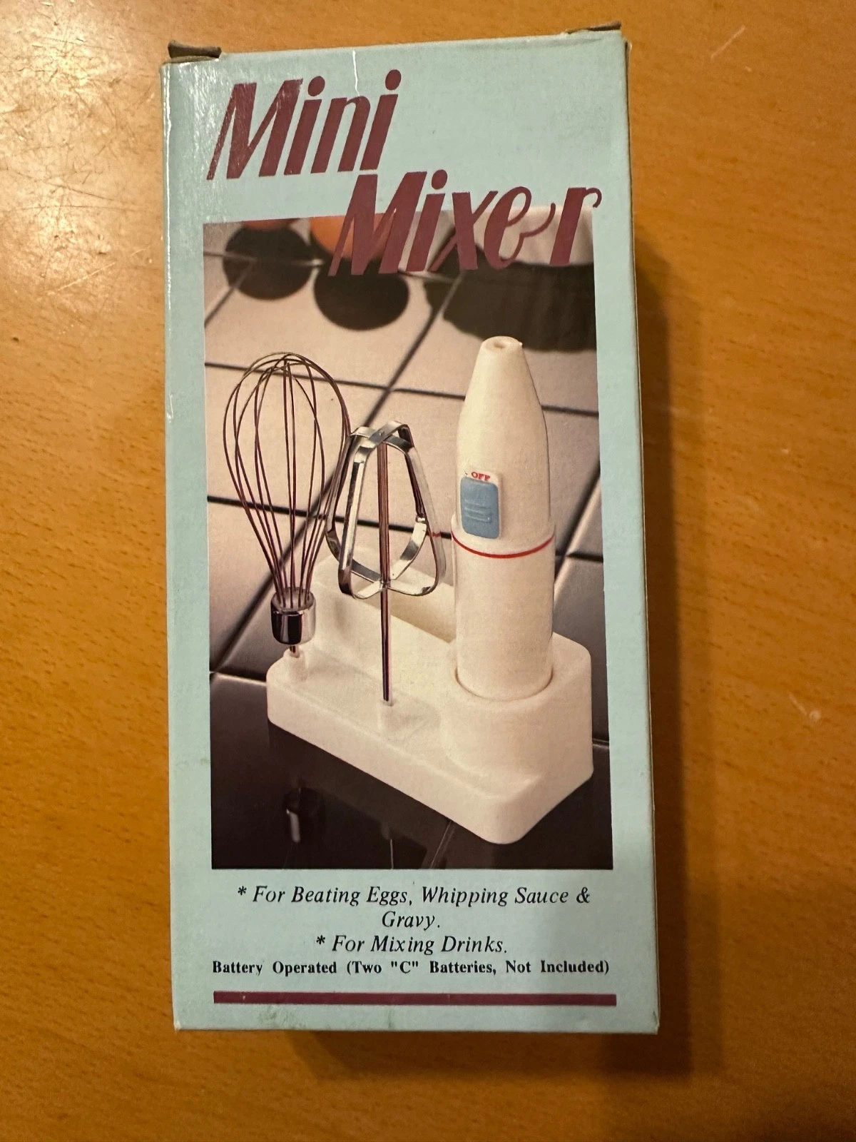 New Vintage Mini Mixer Cordless Personal Small Hand Held Mixing Portable Blender
Opens in a new wind