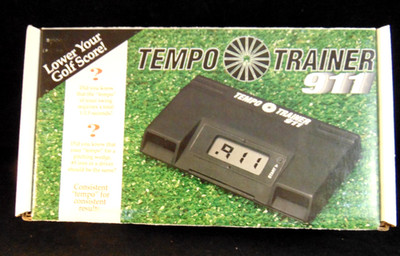Tempo Trainer 911 Advanced Analyzer AGT Golf Swing Tempor Training Aids VTG