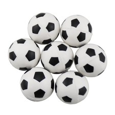 6PCS Solid Plastic Foosball Table Replacement 36mm Table Soccer Balls Leisure