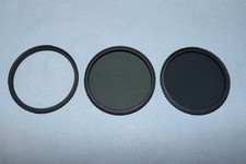 K F Nano-K 67mm MCUV  CPL  ND4 Lens Filter Kit with Pouch  Cloth - Excellent
