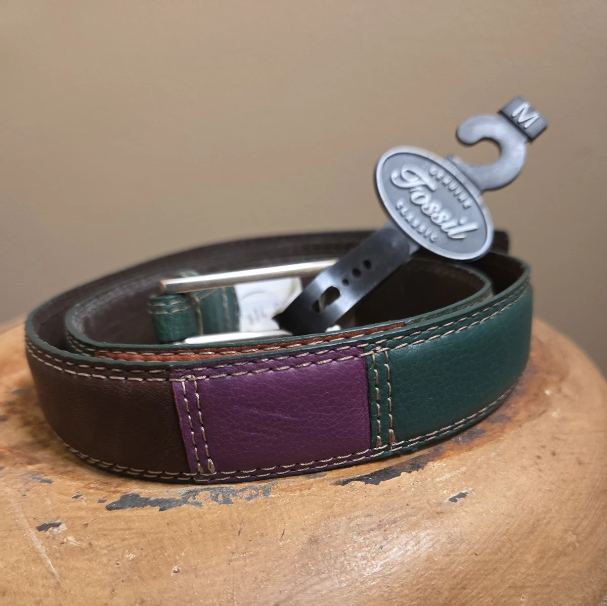 Fossil Leather Multicolor Belts for Women for sale | eBay display picture 3