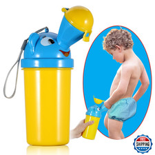 ONEDONE Portable Baby Child Potty Urinal - Camping Car Travel Emergency Toilet
