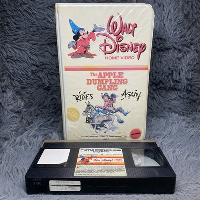 The Apple Dumpling Gang Rides Again VHS Tape 1979 Walt Disney Home Video Release