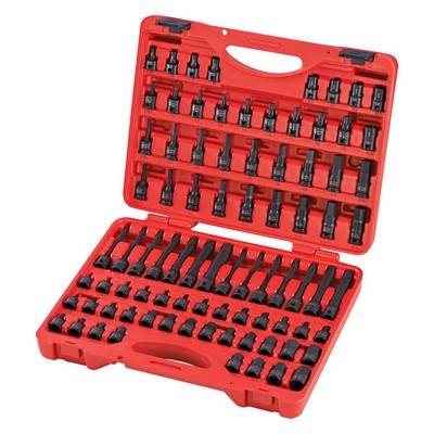 Sunex 3569 - 3/8'' Drive SAE/Metric/Torx Multi-Tip Impact Bit Socket Set (84