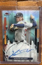 2025 Topps Finest - Finest Autographs Hurston Waldrep #FA-HW (AU, RC)