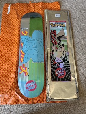 Santa Cruz Pokémon Skateboard - IVYSAUR - Blind Bag - 8.25