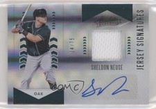 2020 Panini Absolute Jersey Signatures Silver 24/75 Sheldon Neuse Auto 2g6