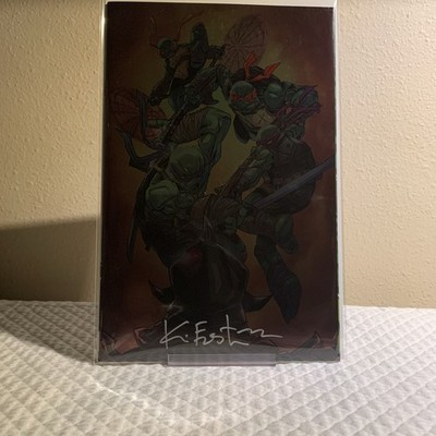 Teenage Mutant Ninja Turtles: #1  Virgin Foil Limited 500 SIGNED KEVIN EASTMAN
