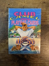 1 Vintage 1992 Club Camel Official Playing Cards Sealed