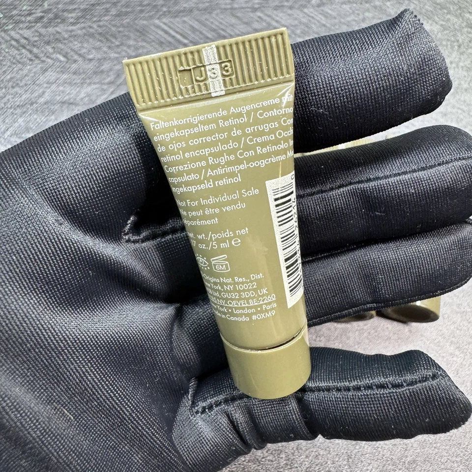 Lote de 5 Origins Plantscription Crema Correctora de Arrugas para Ojos con Retinol 5 ml Cada una Foto 3 de 3