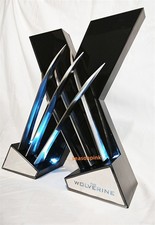 HCMY Wolverine's Claws Replica Steel Claws 1:1 Wearable W/Lightable Support Prop