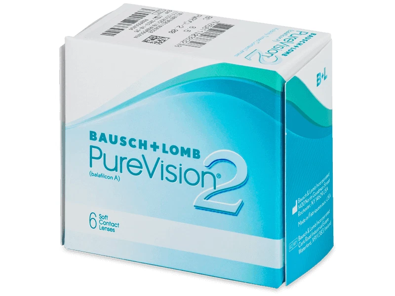 BAUSCH + LOMB Bausch & Lomb - PureVision 2 HD Monatslinsen - 6er Packung