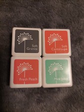 4 Hero Arts Ink Cubes: Julep, Cantaloupe, Granite, Peach