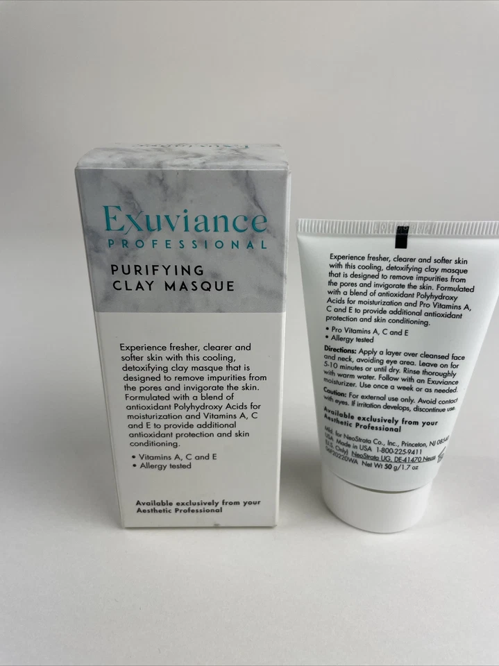 Exuviance Professional Purifying Clay Masque 50g/1.7oz NIB LOT069JA - Image 4 of 4