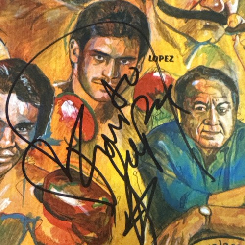2007 International Boxing Hall Of Fame Program - AUTOGRAPHED - Duran & Lopez - Picture 6 of 11