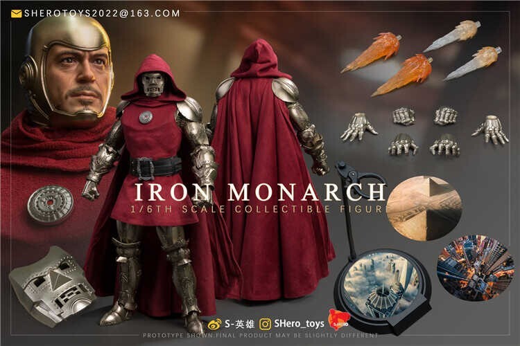 S-HERO Doctor Doom Iron Monarch Tony 12