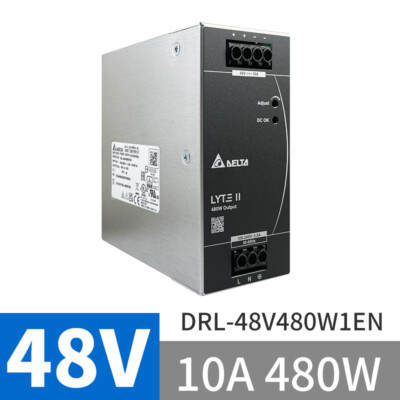 1pcs Delta DRL-48V480W1EN 48V 10A 480W Power Supply