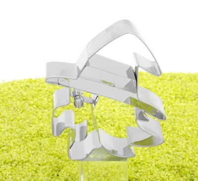 RBV Birkmann Ausstecher Ausstechform Hexe Hexengesicht seitlich Edelstahl 8 cm 