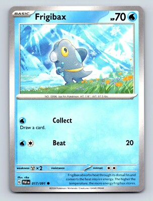 Frigibax HP 70 Collect Attack Special Blue Cool Pokémon | eBay