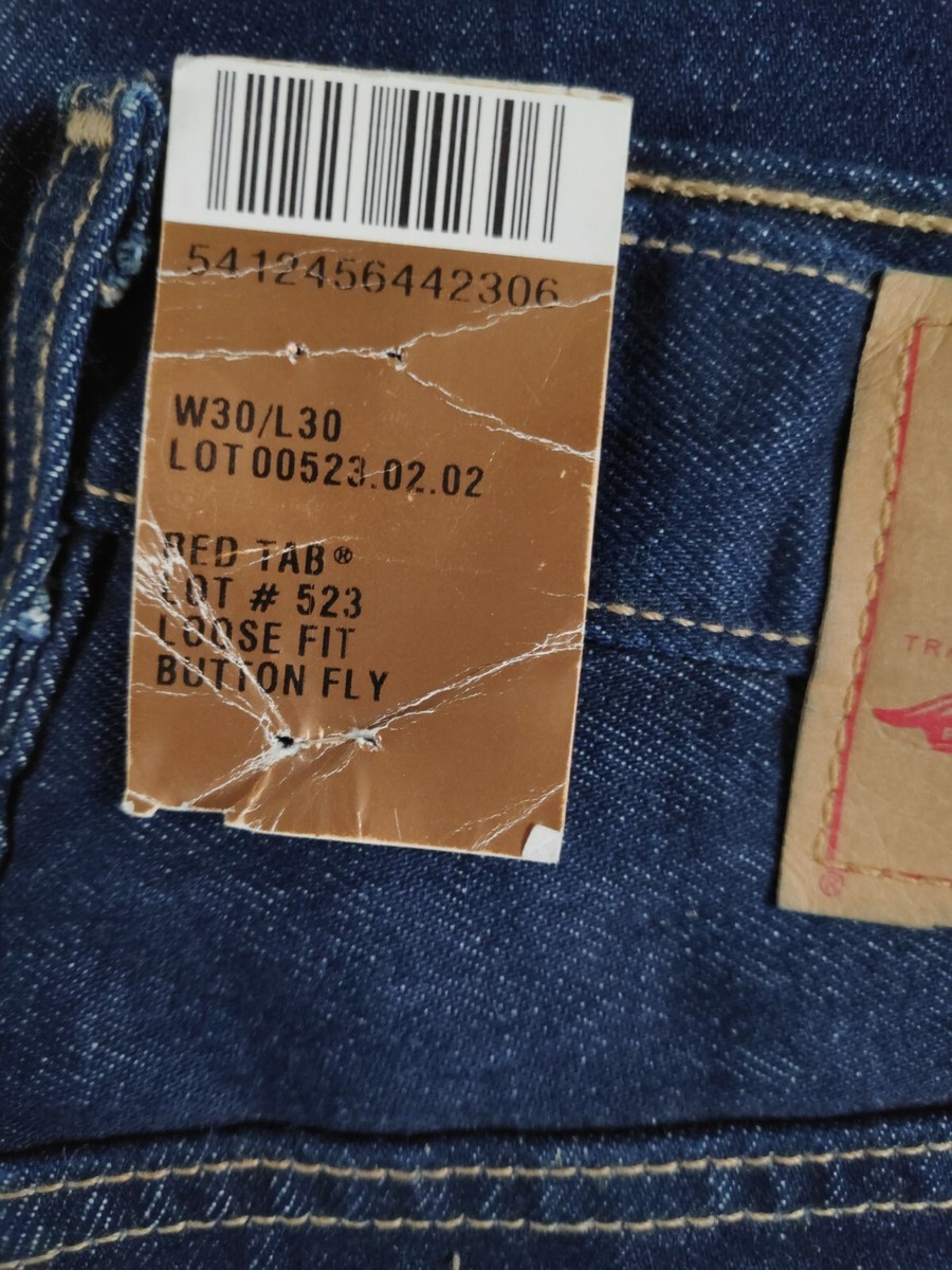 Levi's 523 Loose Fit Indigo 30S Vintage 90's