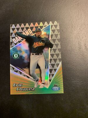 C38b 1999 Topps Tek #29a Eric Chavez Oakland A s athletics￼ ￼￼￼,￼pattern￼ 06