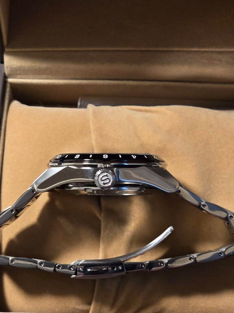SEIKO Presage Automatic GMT SARF005, Stainless Steel Band SEIKO Presage Automatic GMT SARF005, Stainless Steel Band