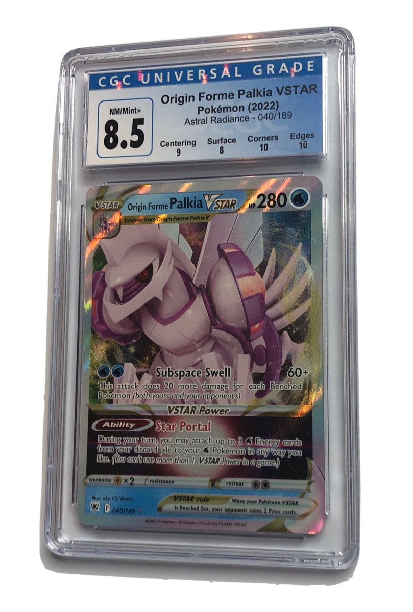 Pokémon TCG Origin Forme Palkia VSTAR 40/189 Astral Radiance CGC