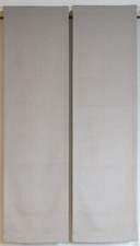 Flächenvorhang Schiebeelement 35 cm x 1,32 m (BxH) graubraun mittel