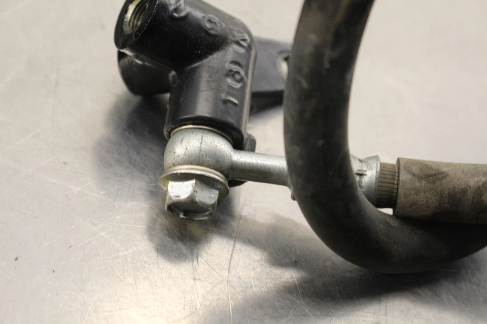 Suzuki Quadrunner 230 LT230GE 1985 pinza de freno delantera mangueras líneas W809 Foto 3 de 4