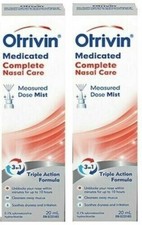 OTRIVIN Complete Nasal Care 2 X 20mL -Triple Action Formula, EXP: 2025.JL FAST