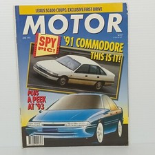 Motor Magazine June 1991 Vp Holden Commodore, Alfa 33, Laser Tx3 X Mr2, Prelude