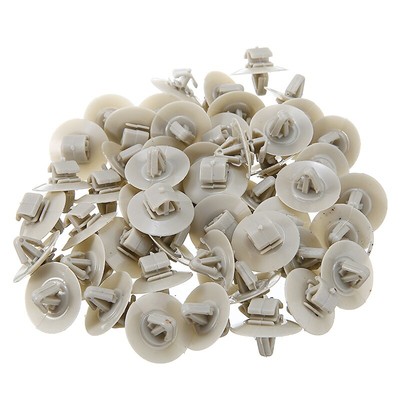 100Pcs Clips for  Kangoo Trafic  Primastar  Vivaro Traffic Side Moulding4323