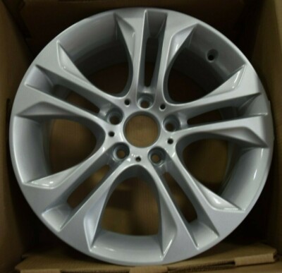 15 16 17 18 BMW X3 X4 OEM Wheel Rim 86099 36116862886 ET43 Style 605 Silver 18x8